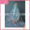 Noble queen form tulle sleeve dress for young girls
