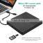 External CD Drive USB 3.0 Portable CD/DVD +/-RW Drive Slim DVD/CD ROM Rewriter Burner Compatible with Laptop Desktop PC TYPE C