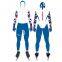 Confortable sublimation fire proof custom ski racing ice speed skating Suit