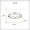 Modern Decorative Snack Wedding Appetizer Serving Mirror Tray