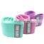 Circle Hip Booty Bands Custom LOGO Circle Loop Training Exercise Resistance Band Gym Squat Glute Butt Fabric Band