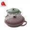 Cast iron non stick fry pan healthy cookware set