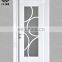 Wholesale Customized Excellent Soundproof Modern MDF Wooden Door with glass