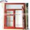 Grill design classical style circle arch aluminum casement window