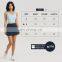 2 In 1 Piece Tennis Skirts With Shorts Custom Fitness Upf 50+ Sports Pockets Dress