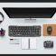 Горячие продажи беспроводного бизнес - комплекта клавиатуры и мыши FV - 360 для офисного компьютера и ноутбука