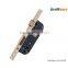 Hot selling black plated mortise lock with stainless steel