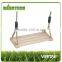 Creditable partner best selling single wooden swing seat