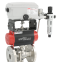 Manual, Pneumatic, or Electric Flanged Ball Valve With ISO5211 High Platform, Easy 90-Degree Operation for Fluid Control