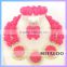 Mitaloo MT0002 Latest Design Beads Necklace African Beads Jewelry Set