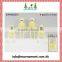 Set of 4 pcs noctilucent ornament of halloween skeleton
