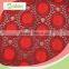 New Product Promotion Bright Red Color Dress Making Tulle Lace Fabric Supplier's Choice