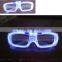 led sunglasses,flashing eye glasses, eye wear simple style funny glasses