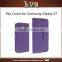 leather flip wallet card stand phone cover for samsung galaxy s7 case cover