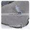 Flocking PVC inflatable travel pillow