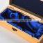 Fashion pine wood wine box with logo