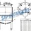 Sipuxin Hot sale 316L stainless steel transfer container storage tank