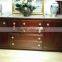 Vintage Style Modern Marble Top Living Room Furniture Solid Wood Cabinet Corner