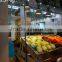 supermarket fruit and vegetable display rack