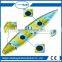 Wholesale No inflatable Material LLDPE two person fishing kayak for sale