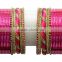 Indian Traditional Arrangement Bangle Set For Girls & Women