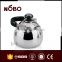 bakelite handle stainless steel smart kettle