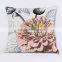 PLUS Beautiful Flower Home Decor Sofa Cushion Cover, OEM colorful pillowcase