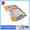 stand up pouch with window for nuts, plastic bag