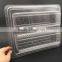 Transparent PET PVC PS blister tray,vacuum formed plastic tray,large plastic tray