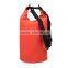 Outdoor 5L 10L 15L 20L 30L 40L 500D PVC tarpaulin waterproof dry bag with strap