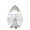 LED glass christmas ball with halo angel inside