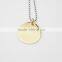 Custom Metal Pendant 316L Stainlesss Steel Custom Logo Pendant Quality Choice