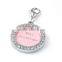 Berry Pet High Quality Diamonds Studded ID Tag Dog Photo Frame Pendant