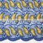 2016 african lace embroidery fabric for wedding dress blue cord lace fabric new design nigeria guipure lace
