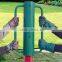 Fence powder coated hand air post driver
