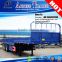 80tons heavy duty beverage transporting side panel 3 axles 40ft flatbed cargo food truck trailer