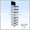 Makeup shop retail metal nail polish display shelf