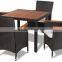 PE Poly Rattan Outdoor / Garden Furniture - Dining set
