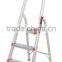 Aluminium en131 tool stool scaffold work platform multipurpose household steel step extension telescopic folding ladder