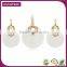 New 2016 Products Shell White Stone Necklace Set