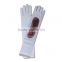 white halloween costume long arm gloves LG-029