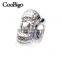 Fashion Jewelry Zinc Alloy Rhodium Ring Unisex Men Women Party Show Gift Dresses Apparel Promotion Accessories