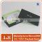 leather belt packaging box with neck plastic inserted