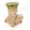 Terracotta tortoise shaped decorative flower pot