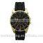 waterproof silicone lady Japanese quartz fashion watch