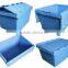 Turnover Box with Attached Lid