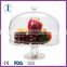 factory supply plastic cake plate with cover, glass cake cover wholesale