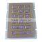 17Keys vandal proof numeric keypad with USB interface