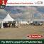 3X3 white pagoda style tent with sides for outdoor exhibition