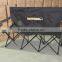 Folding double seat camping chair